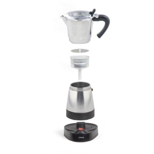 Cafetera Italiana Livoo DOD117A 300 ml 6 Tazas 480 W Base giratoria