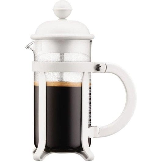 Caffettiera a stantuffo Bodum Java 0,35 L bianco crema vetro borosilicato