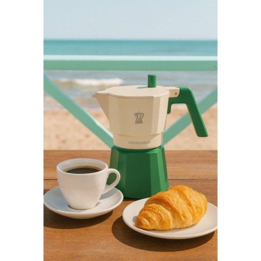 Caffettiera italiana Pezzetti Futurexpress 0,2 L 3 Tazze compatibile induzione