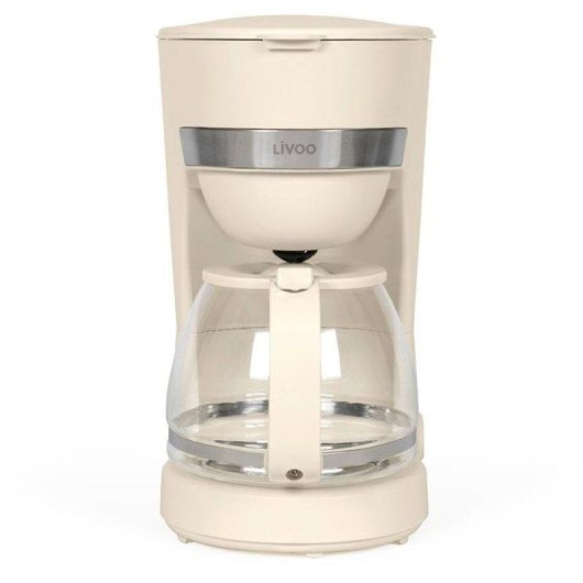 Cafetera de goteo Livoo DOD200C 1,25 L 750 W 10-12 tazas sistema antigoteo