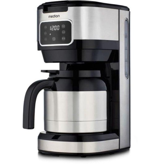Cafetière à filtre Medion 900 W 1,2 L 10 Tasses Écran LED tactile