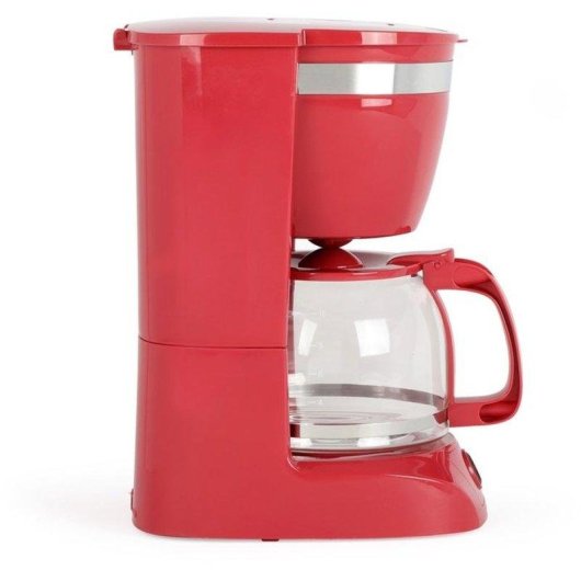 Cafetera de goteo Livoo DOD163RC 1,25 L 800 W 12 tazas función mantener caliente
