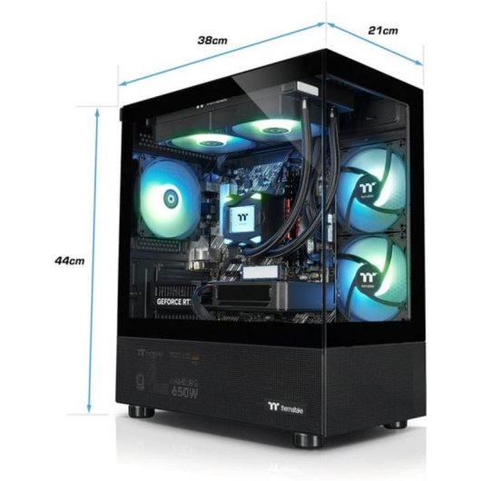 PC de bureau Thermaltake PC-000111-DE AMD Ryzen 7 8700F 32GB 1TB SSD RTX 5060 Windows 11