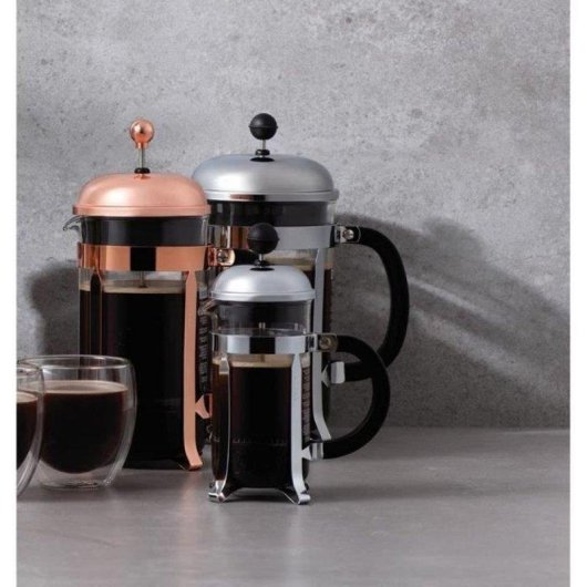 Cafetière French Press Bodum Chambord 1,5 L en verre borosilicate