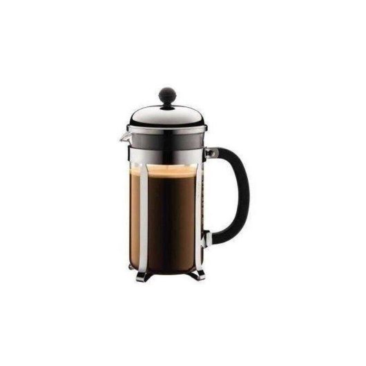 Caffettiera a pistone Bodum Chambord 1 L doppio filtro acciaio inox