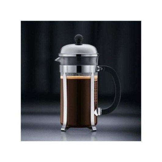 Caffettiera a pistone Bodum Chambord 1 L doppio filtro acciaio inox