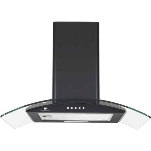 Campana extractora Continental Edison 60cm Recirculação Extração Preto