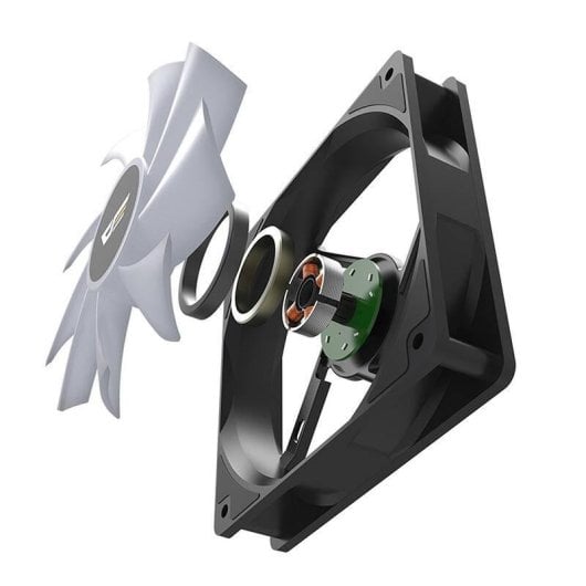 Refrigeration Air darkFlash 120x120 CL12 LED antivibration 1200 RPM