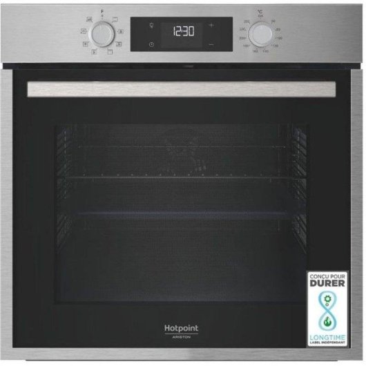 Einbaubackofen Hotpoint HAO455CX Katalyse 71L 60cm A 8 Funktionen Inox