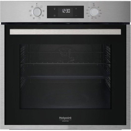 Einbaubackofen Hotpoint HAO455CX Katalyse 71L 60cm A 8 Funktionen Inox
