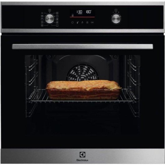 Einbaubackofen Electrolux EOF6P56BX Pyrolyse 65L 60cm A+ 9 Funktionen Kühle Tür Inox