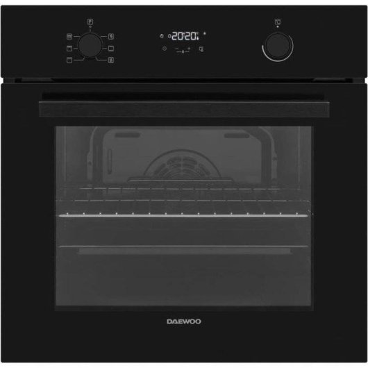 Einbaubackofen Daewoo BO6PR27GBNL Pyrolyse 69L 60cm Touch Schwarz