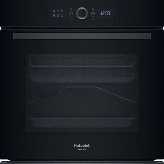 Einbaubackofen Hotpoint HA4S80PM0BA Pyrolyse 73L 60cm A+ AirFry Dampf Schwarz