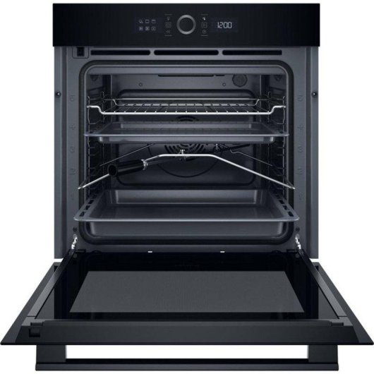Einbaubackofen Hotpoint HA4S80PM0BA Pyrolyse 73L 60cm A+ AirFry Dampf Schwarz