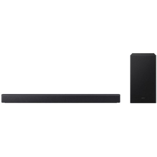 Barra de Som Samsung HW-B450F 2.1 300W Bluetooth Q-Symphony Dolby Atmos Preta
