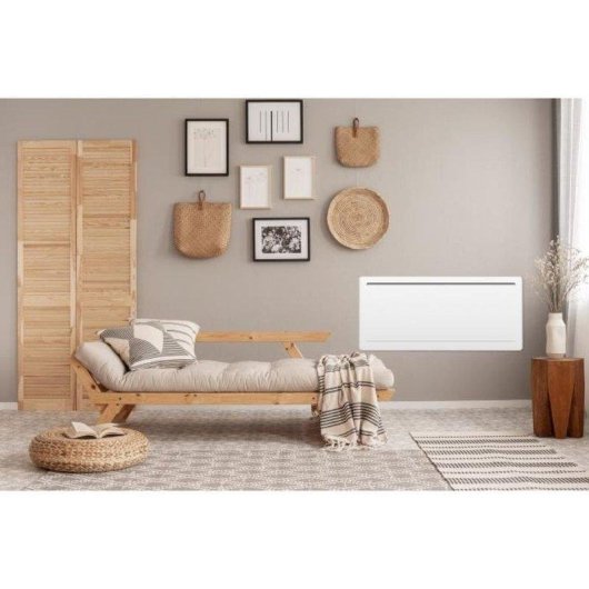 Radiateur Électrique Oceanic Rubí 2000W Design Slim Blanc Programmation