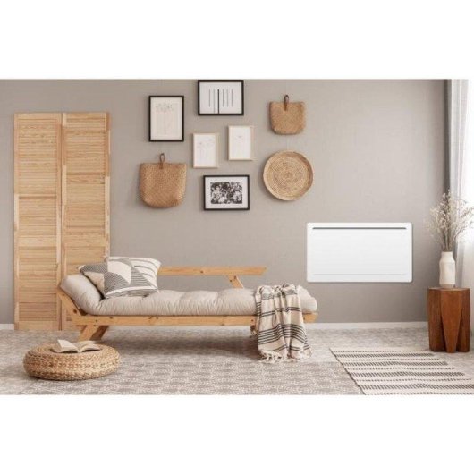 Radiateur Électrique Oceanic Rubis 1500W Inertie Sèche Céramique Blanc