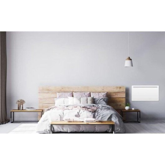 Radiateur Électrique Oceanic Rubis 1500W Inertie Sèche Céramique Blanc