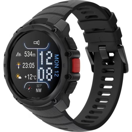 Polar Street X Bluetooth GPS 1,28" Night Black Correa S/M Resistente 5 ATM