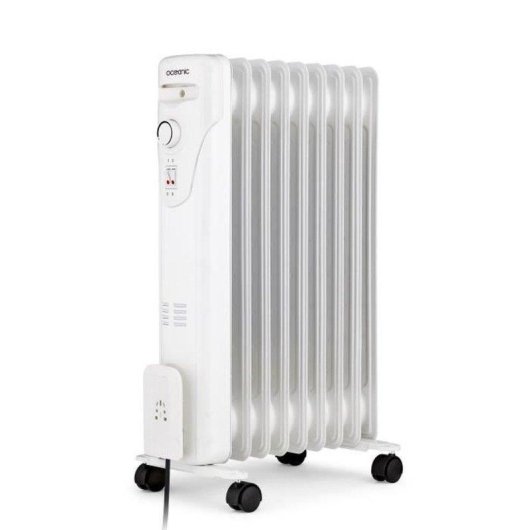 Radiador de aceite Oceanic 2000W 9 elementos termostato mecánico