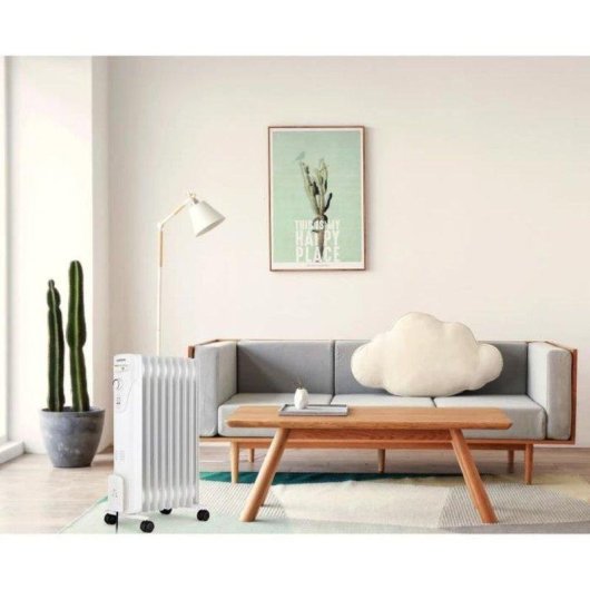Radiador de aceite Oceanic 2000W 9 elementos termostato mecánico