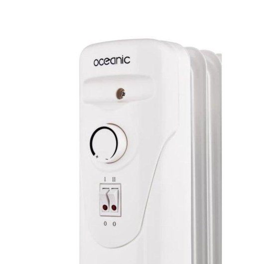 Radiador de aceite Oceanic 2000W 9 elementos termostato mecánico