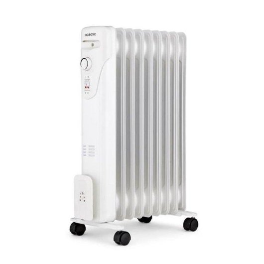 Radiador de aceite Oceanic 2000W 9 elementos termostato mecánico