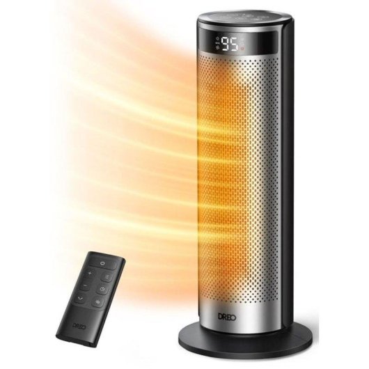 Aquecedor Coluna Cerâmico Dreo Solaris SH628 1500W Oscilação 70° Eco