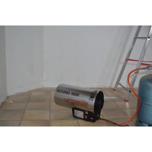 Calefactor Portátil Rothenberger Roturbo 12000 12 kW Gas Propano