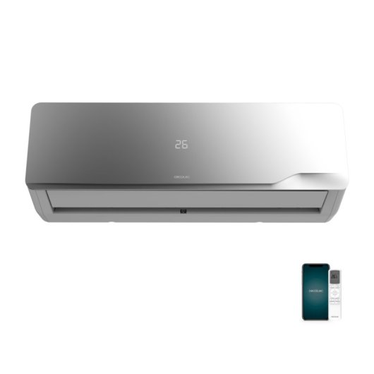 Aire Acondicionado Split 1x1 AirClima 12000 Wind Connected 3.000 Frigorías Inverter con Bomba de Calor WiFi Mando a Distancia