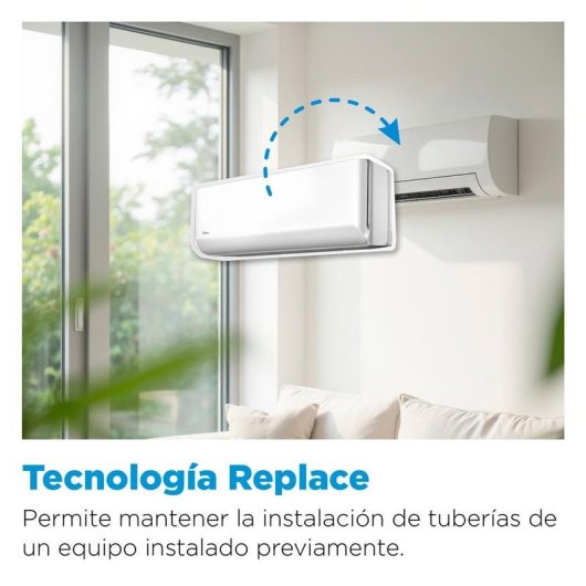 Aire Acondicionado Split 1x1 Midea Breezeless 4.472 Frigorías A++ Inverter Bomba de Calor WiFi