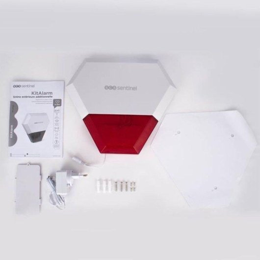 Alarma SCS SENTINEL KitAlarm Alámbrica Exterior 100 dB Visual 80 m IP56