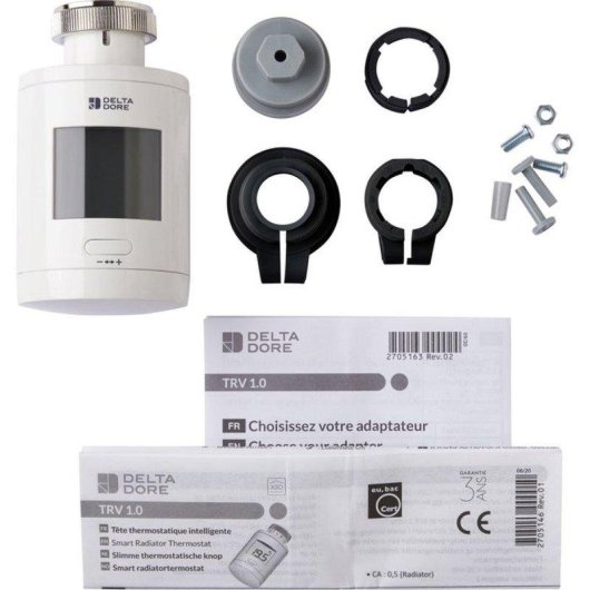 Cabezal Termostático Delta Dore TRV 1.0 Adapt Inalámbrico para Calefacción