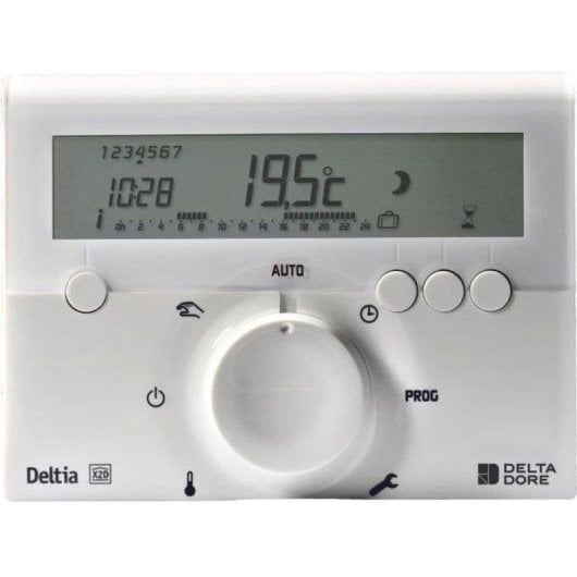 Termostato inteligente Delta Dore Deltia 8.03 Inalámbrico para calefacción