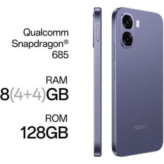 OPPO A6x 5G 4GB 128GB 6.75" Ice Blue