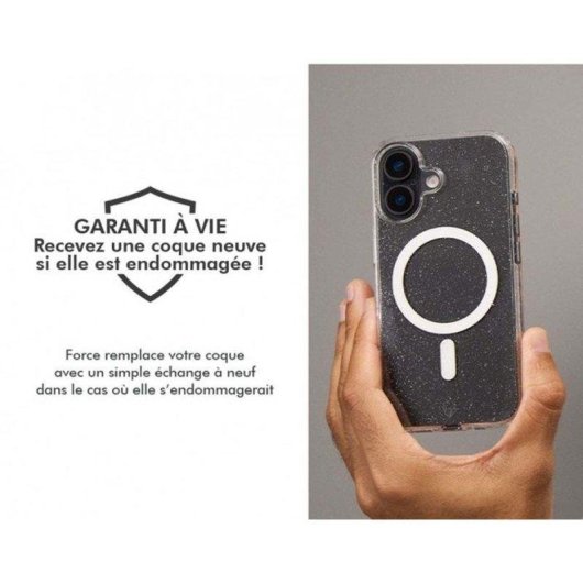 Force Case Air Xtrem Magsafe Custodia Trasparente Brillante per iPhone 17 Pro Max