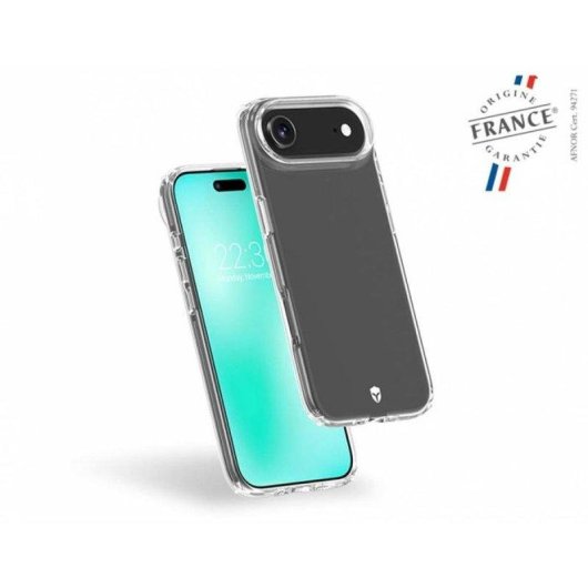 Force Case Fc Feel Bumper Transparent TPU Recyclé Protection Renforcée pour iPhone Air