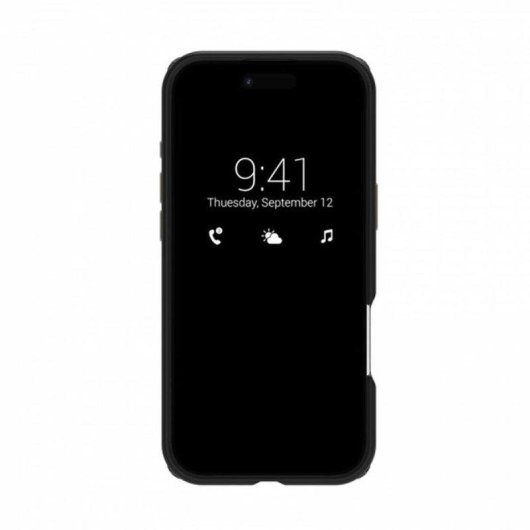 Funda para móvil Force Case Air Xtrem Frost MagSafe Polímero Negra Antigolpes para iPhone Air