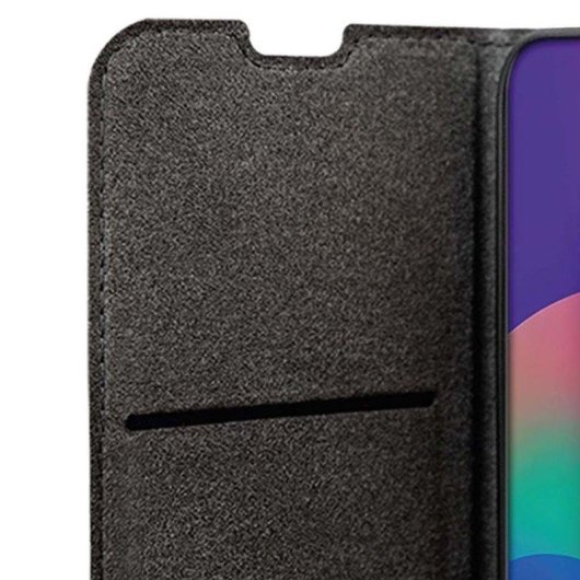 BigBen Custodia Folio Wallet Microfibra Nera Magnetica per iPhone 17 Air