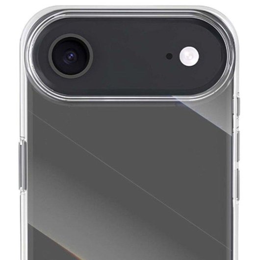 Transparente TPU Hülle BigBen Silisoft stoßfest kompatibel MagSafe für iPhone 17 Air
