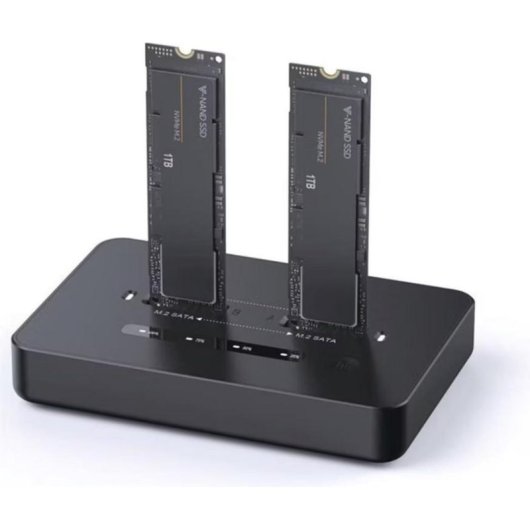 Dockingstation Gembird DD2-U3M2 M.2 USB Type-C kompakt schwarz