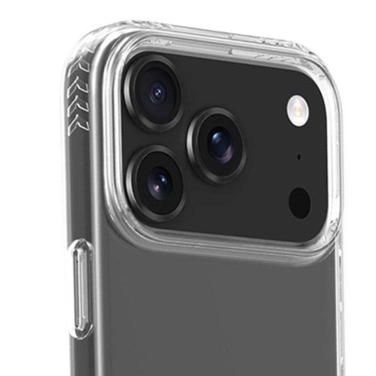 Cover rigida trasparente blu Force Case FC Pulse per iPhone 17 Pro Max compatibile MagSafe