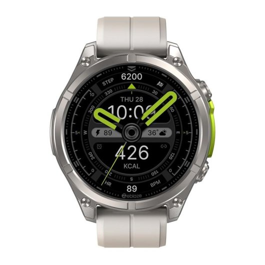 Zeblaze Vibe 8 Bluetooth GPS 1,43'' Gris Taille Unique IP69K SpO2 Cardiofréquencemètre