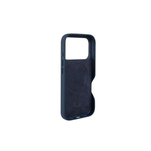 Funda para móvil Force Case FC Platinium MagSafe Slim Cuero Sintético Azul para iPhone 17 Pro