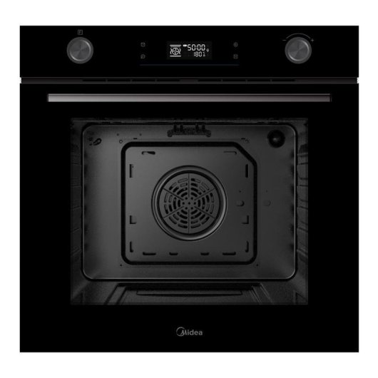 Forno Multifunções Midea 70L Pirolítico 60cm A+ Grill WiFi Preto