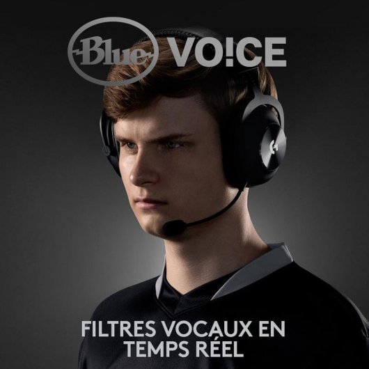 Auriculares Logitech G Pro X Wireless sem fios USB Gaming com microfone Preto