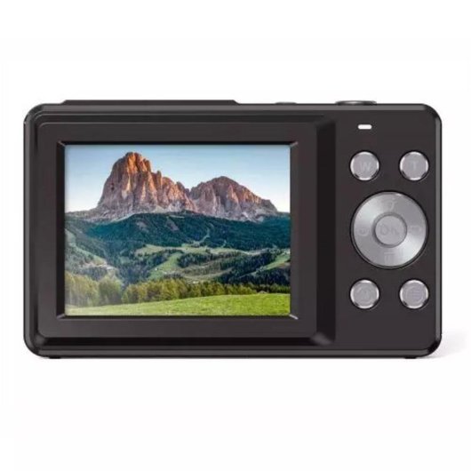 Cámara Compacta Engel compacta 2.4 pulgadas 8MP Zoom Digital 16x USB C Negra