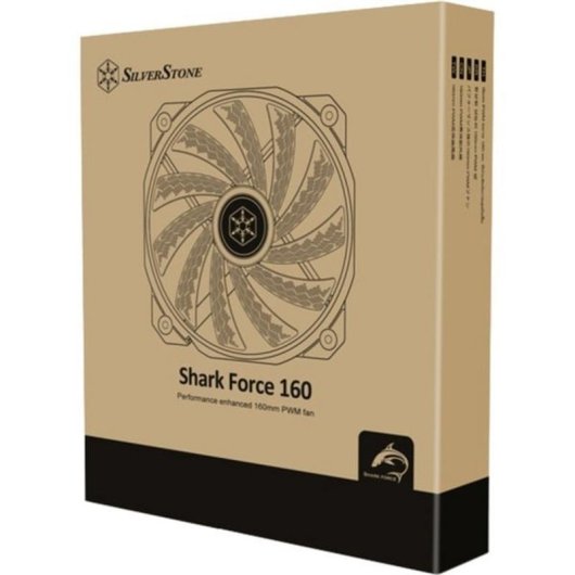 Refrigeration Air SilverStone 160mm Shark Force PWM 1600rpm Silencieux