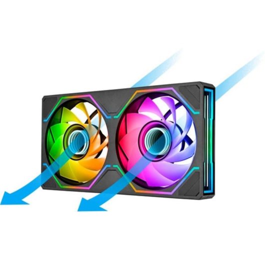 Refrigeration Air Thermaltake 2x120 mm PWM RGB Adresseable LED