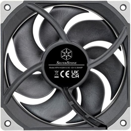 Refrigeração Ar SilverStone 140 mm PWM SST-FHL140 robusto preto